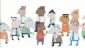 Cartoon style look at age discimination in the workplace!